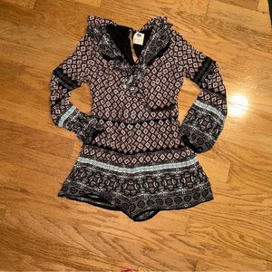 Sadie Robertson Wild Blue Romper